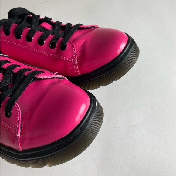 Dr. Martens Spin Pink Patent Leather Low Top Sneakers size 11 - Picture 13 of 16
